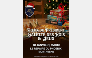 Vœux du Président &amp; Journée de Cohésion au Repaire du Phoenix