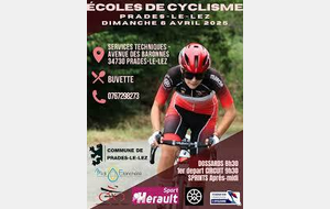 Course Prades le Lez - école de vélo