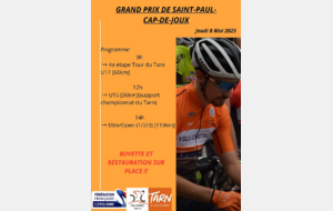 Grand prix cycliste de St Paul Cap de Joux